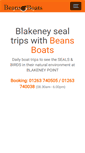 Mobile Screenshot of beansboattrips.co.uk